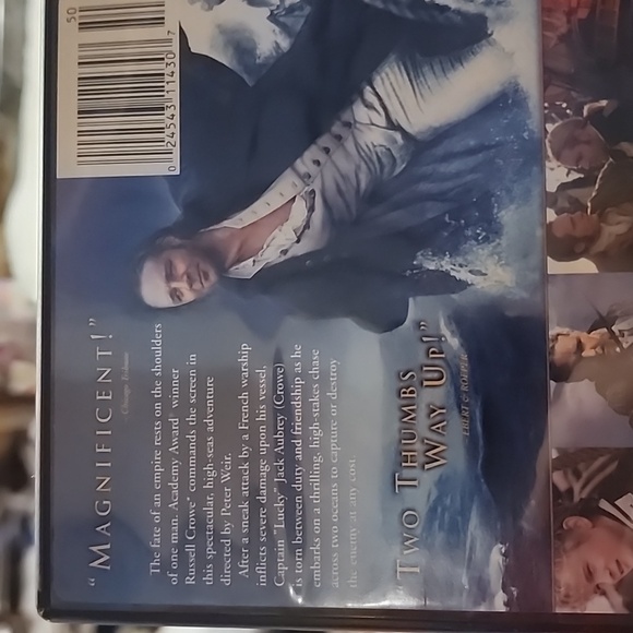 RUSSELL CROWE MASTER AND COMMANDER DVD 📀 MOVIE. - Picture 5 of 6